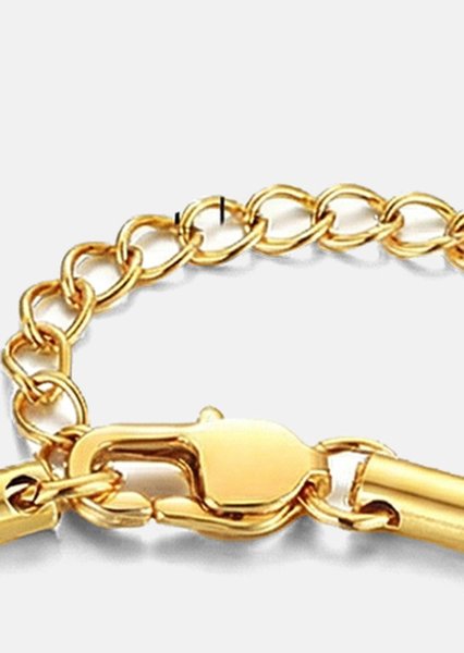 Pulsera Valor Crest - 18k Chapada en oro