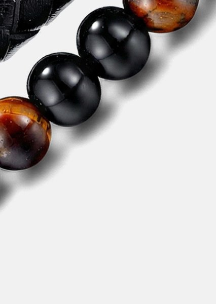 Pulsera de cuero Titan Essence