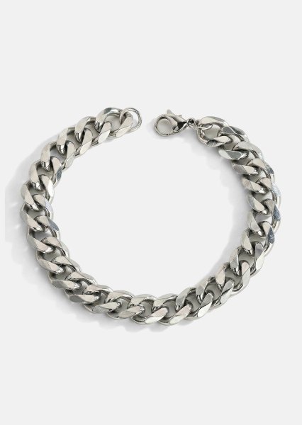 Pulsera Bastian Forge - Chapada en plata