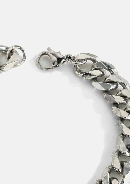 Pulsera Bastian Forge - Chapada en plata