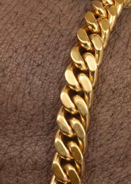 Pulsera Excalibur Link - 18k Chapada en oro