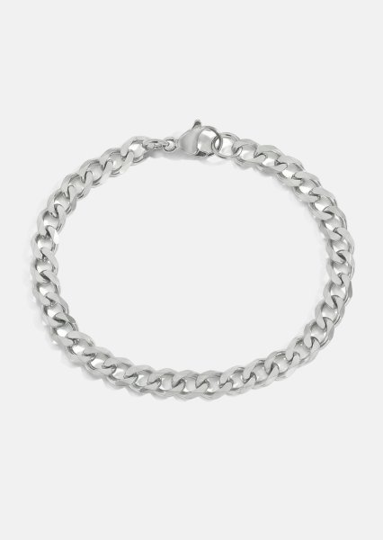 Pulsera Titanic Valor - Chapada en plata