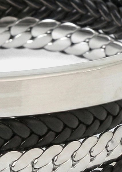 Pulsera de cuero Titan Wrath