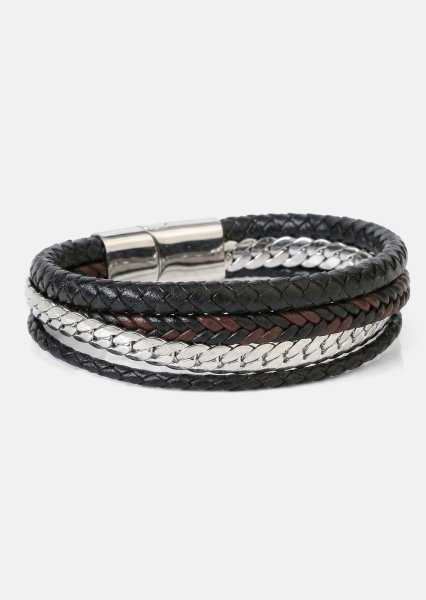 Pulsera de cuero Iron Heritage