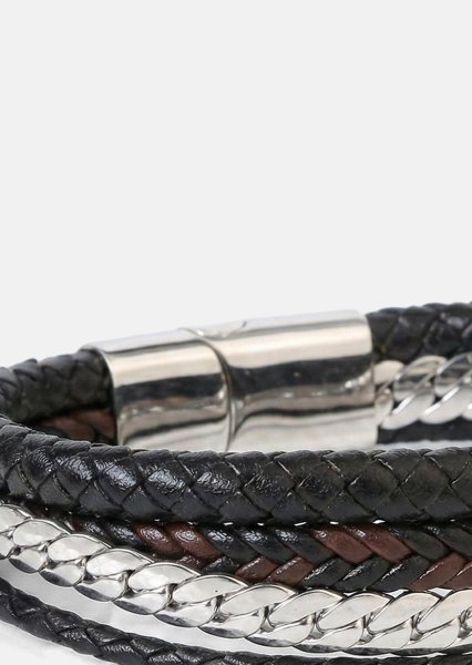 Pulsera de cuero Iron Heritage