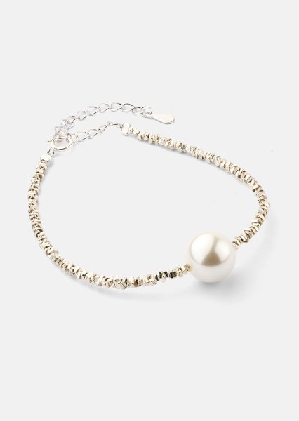 Pulsera Natuna - Chapada en plata