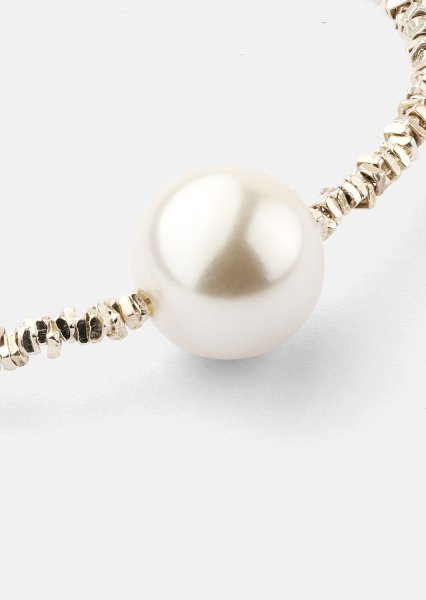 Pulsera Natuna - Chapada en plata