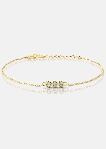 Pulsera Lumia - 18k Chapada en oro