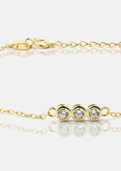 Pulsera Lumia - 18k Chapada en oro