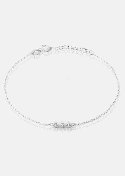 Pulsera Lumia - Chapada en plata