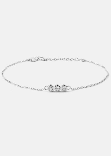 Pulsera Lumia - Chapada en plata