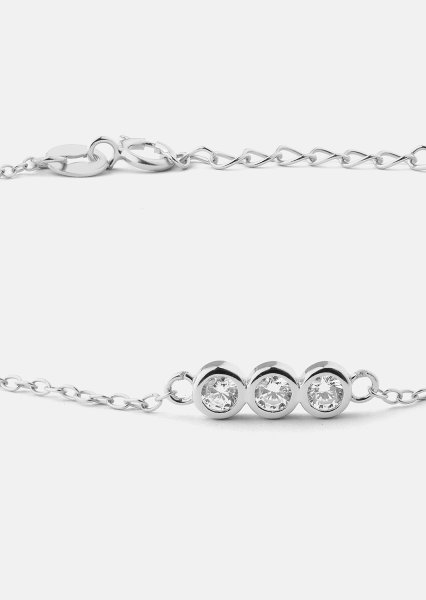 Pulsera Lumia - Chapada en plata