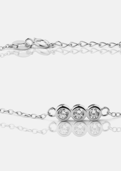 Pulsera Lumia - Chapada en plata