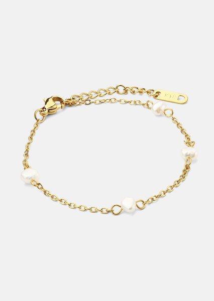 Pulsera Eterna - 18k Chapada en oro