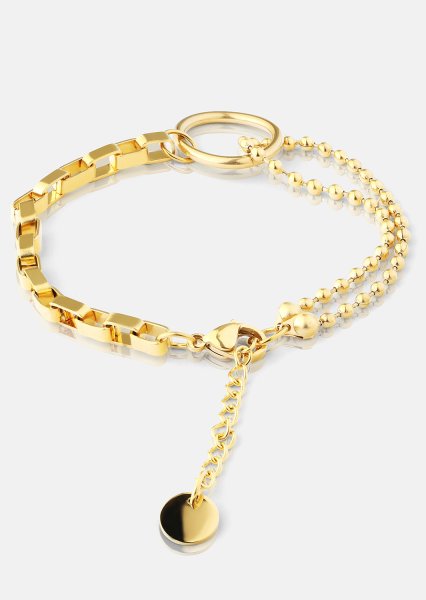 Pulsera Elysian - 18k Chapada en oro