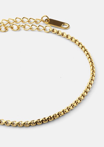 Pulsera Delicate Link - 18k Chapada en oro