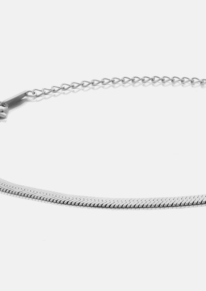 Pulsera Sleek Chain - Chapada en plata