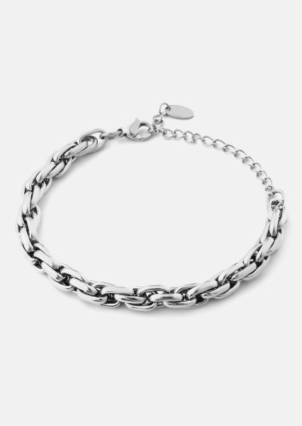 Pulsera Shine Link - Chapada en plata