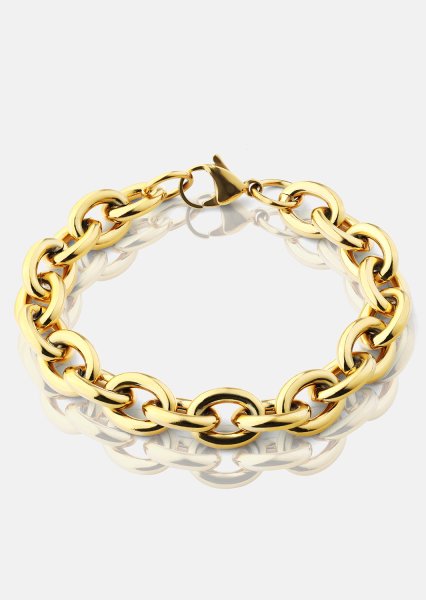 Pulsera Loop – 18k Chapada en oro