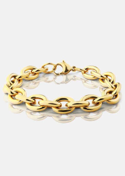 Pulsera Loop – 18k Chapada en oro