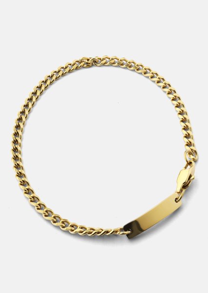 Pulsera Vanguard Chain- 18k Chapada en oro