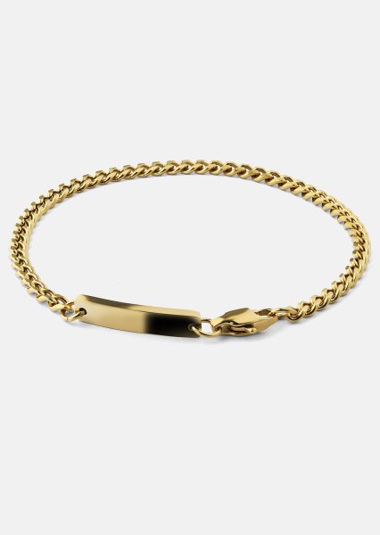 Pulsera Vanguard Chain- 18k Chapada en oro