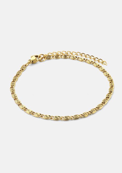 Pulsera Eterna Link- 18k Chapada en oro
