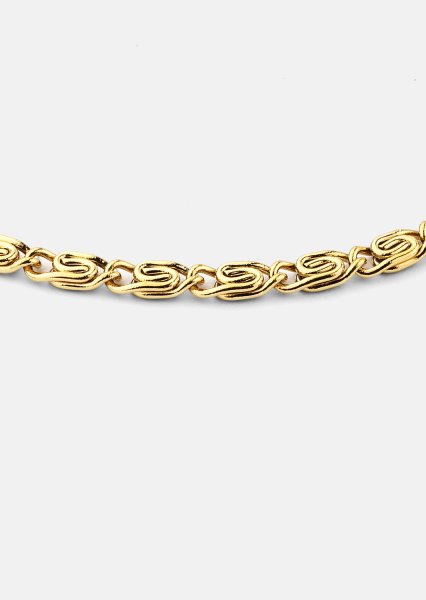Pulsera Eterna Link- 18k Chapada en oro