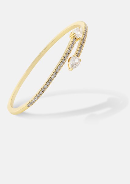 Pulsera Lumière Spark Stack - 18k Chapada en oro