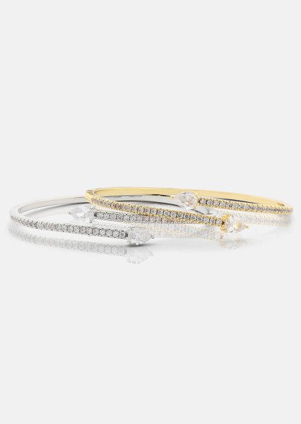 Pulsera Lumière Spark Stack - 18k Chapada en oro