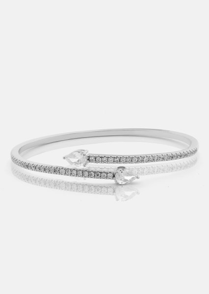 Pulsera Lumière Spark Stack - Chapada en plata