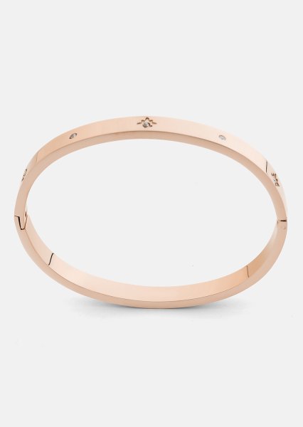 Pulsera Halo – 18k Rose Chapada en oro