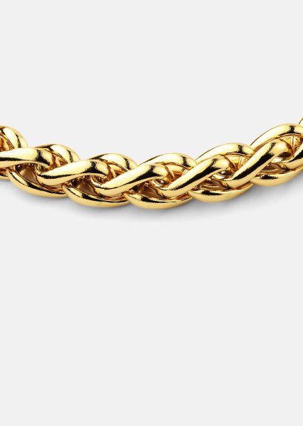 Pulsera Twist Bold - 18k Chapada en oro