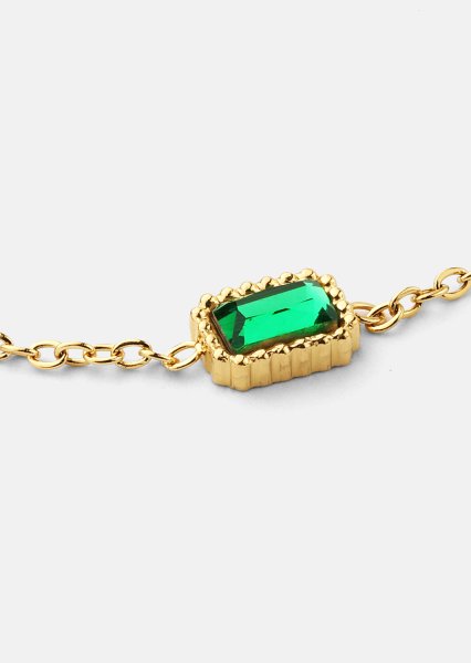 Pulsera Verdant - 18k Chapada en oro