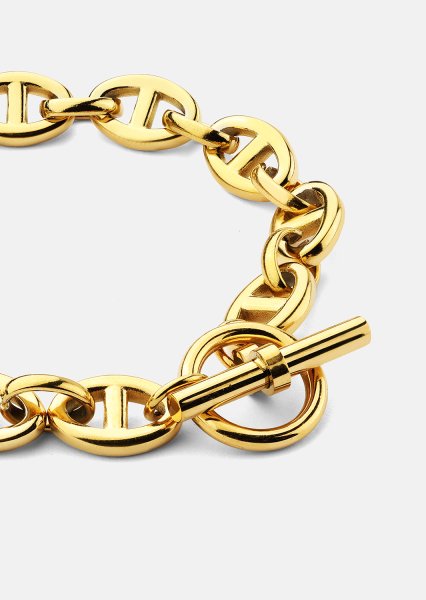 Pulsera - 18k Chapada en oro
