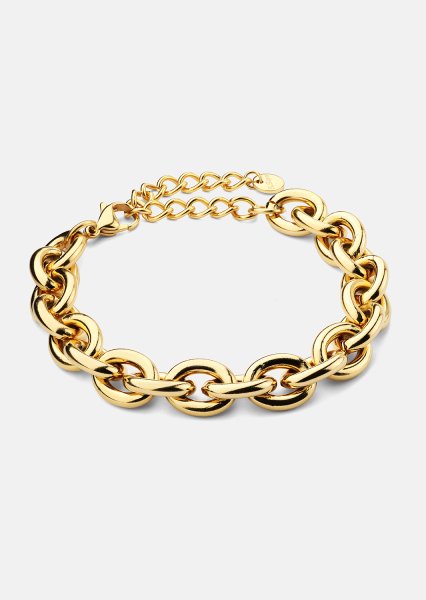 Pulsera Bold Chain - 18k Chapada en oro