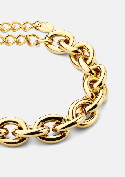 Pulsera Bold Chain - 18k Chapada en oro