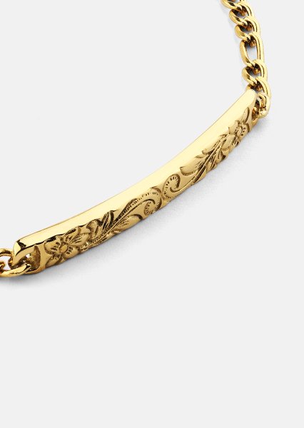Pulsera Floré - 18k Chapada en oro