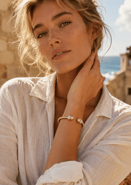 Pulsera Lume – 18k Chapada en oro
