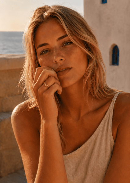 Arvia Anillo - 18k Chapado en oro
