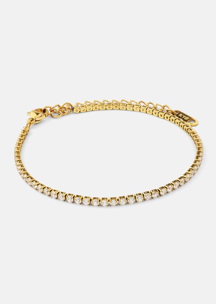 Pulsera Gloria Band 2.2mm - 18k Chapada en oro