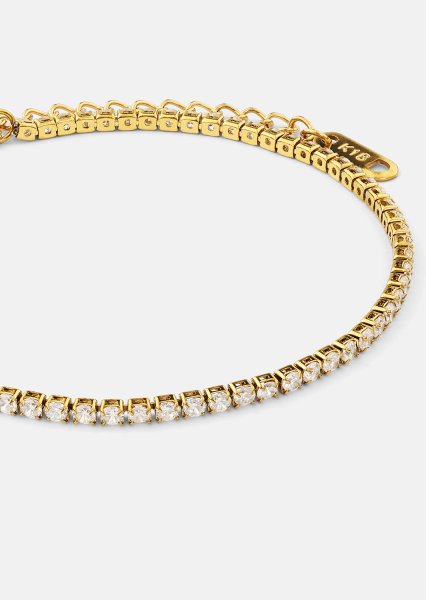 Pulsera Gloria Band 2.2mm - 18k Chapada en oro