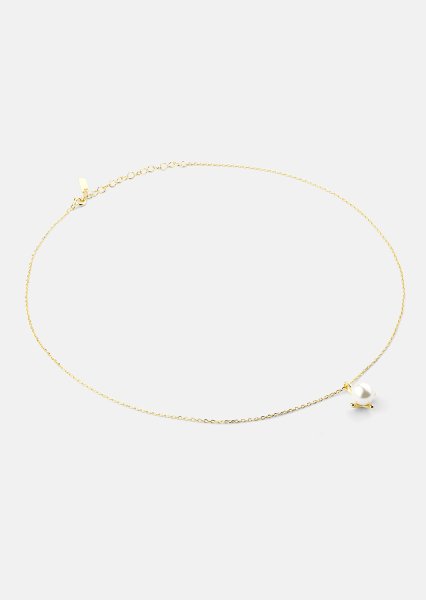 Collar North Pearl - 18k Chapado en oro