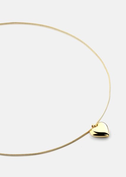 Collar Eternal Heart - 18k Chapado en oro