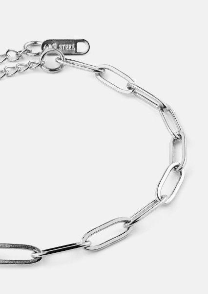 Luna Gold Chain Bracelet - Chapada en plata