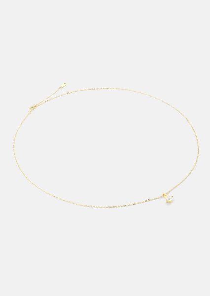 Collar Twilight Crystal- 18k Chapado en oro