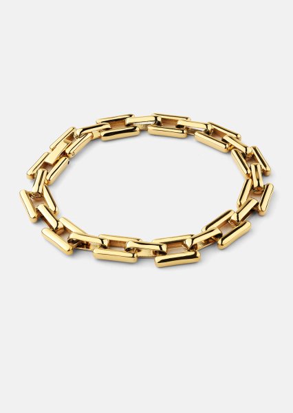 Pulsera Luxe Link - 18k Chapada en oro