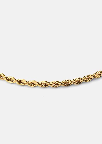 Pulsera Rope – 18k Chapada en oro