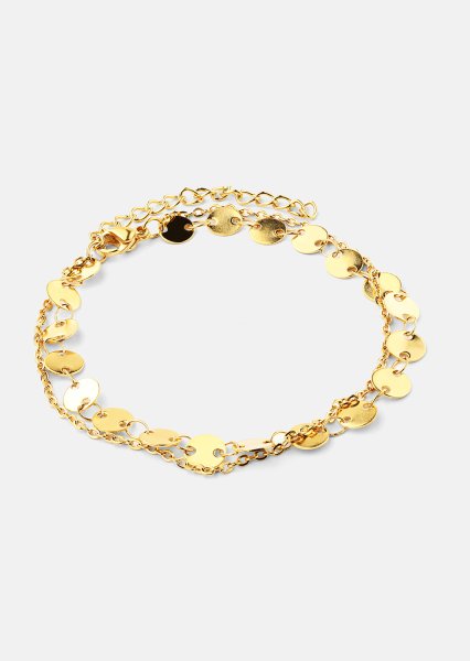 Pulsera Solea - 18k Chapada en oro