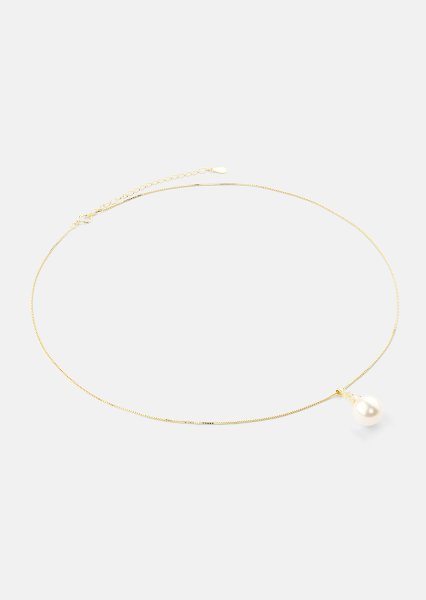 Collar Isla Pearl- 18k Chapado en oro